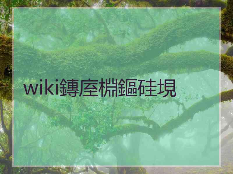 wiki鏄庢棩鏂硅垷