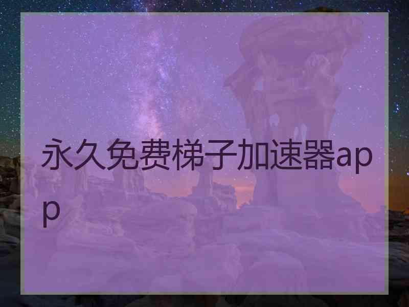 永久免费梯子加速器app 永久免费梯子加速器app