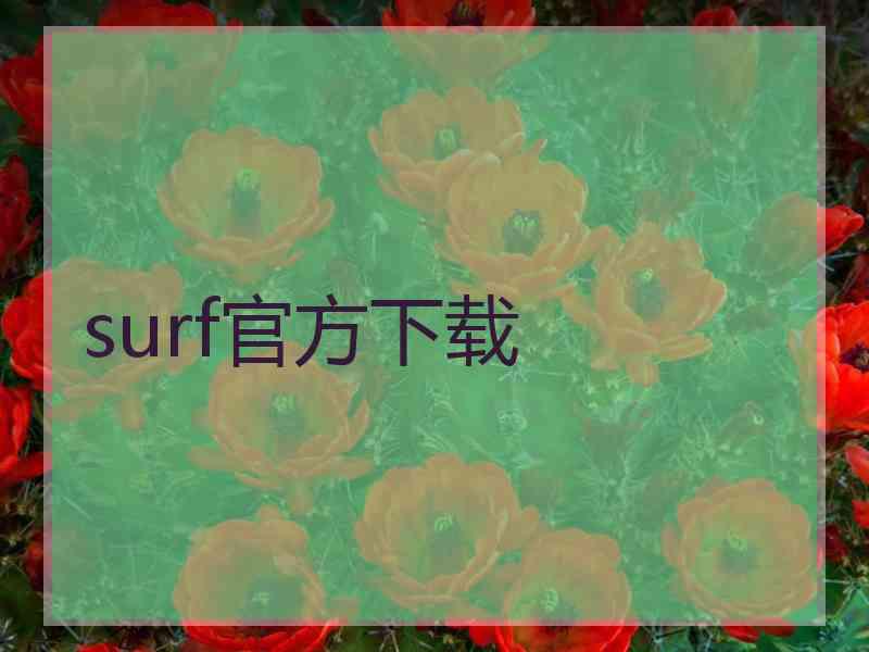 surf官方下载