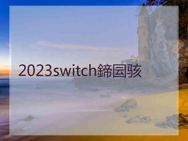 2023switch鍗囩骇 2023switch鍗囩骇