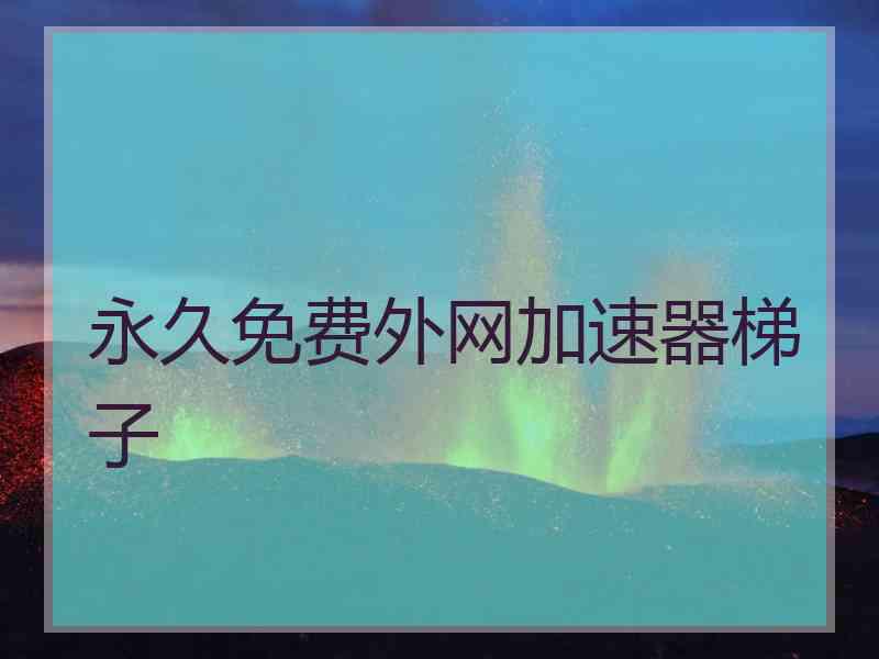 永久免费外网加速器梯子 永久免费外网加速器梯子