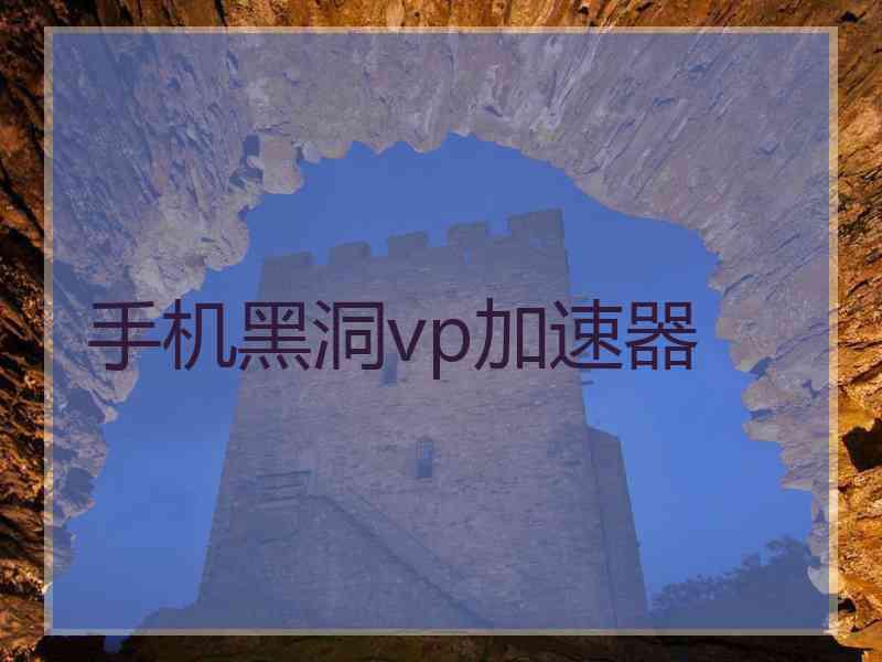 手机黑洞vp加速器