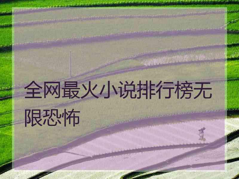 全网最火小说排行榜无限恐怖