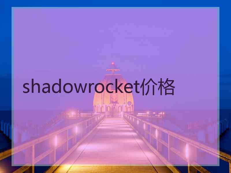 shadowrocket价格