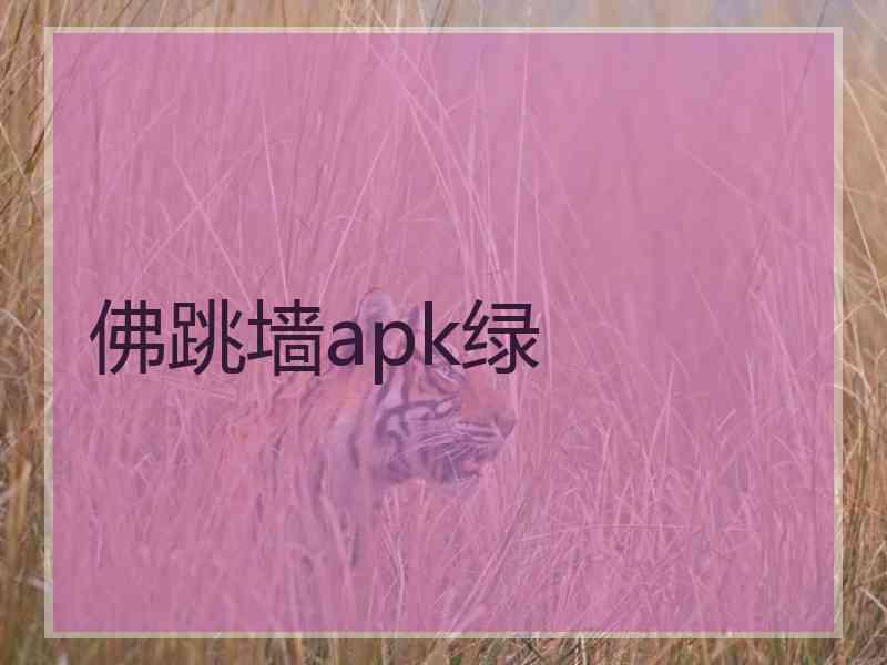 佛跳墙apk绿