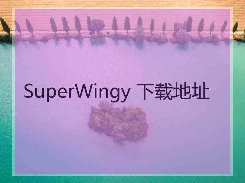 SuperWingy 下载地址