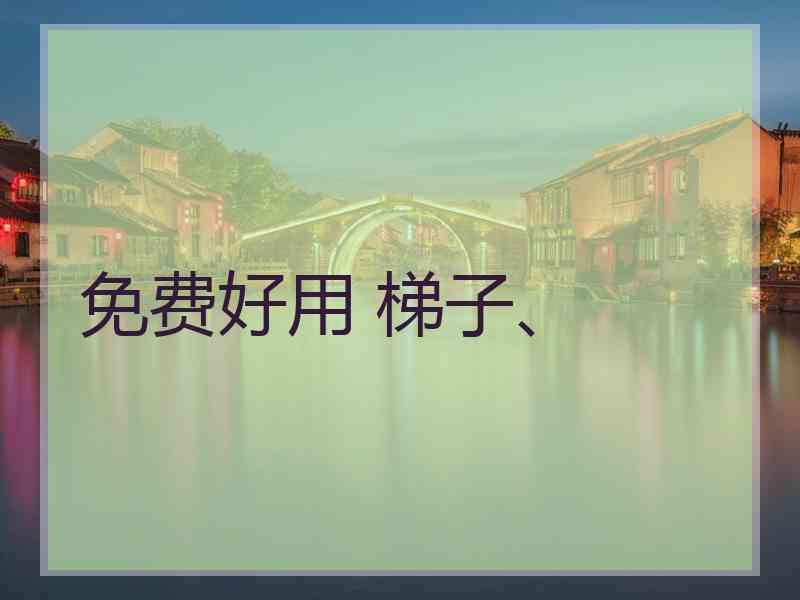 免费好用 梯子、