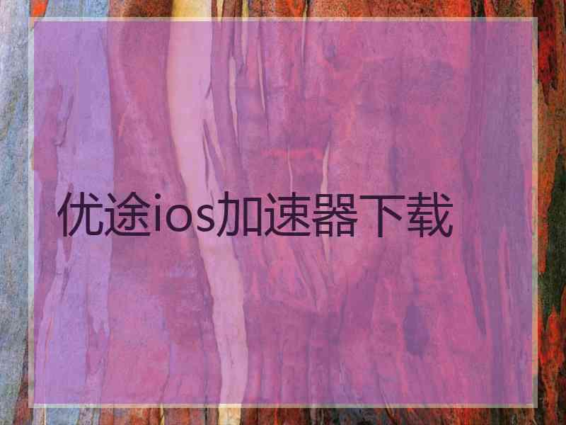 优途ios加速器下载