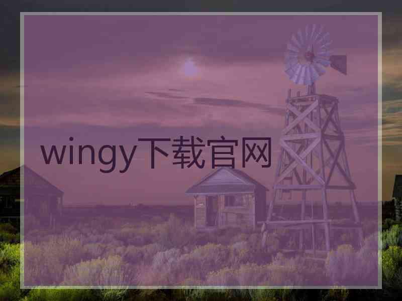 wingy下载官网